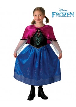 Anna Frozen Deluxe Girl's Costume Disney