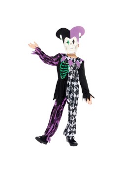 Jester Boy's Costume 4-6 Years