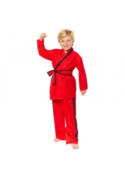 Cobra Kai Eagle Fan Boy's Costume 10-12 Years