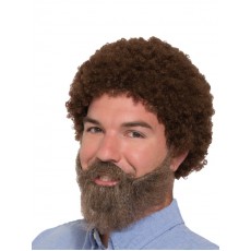 80's Man Wig, Beard & Moustache for Adult 1980s