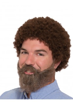 80's Man Wig, Beard & Moustache for Adult 1980s