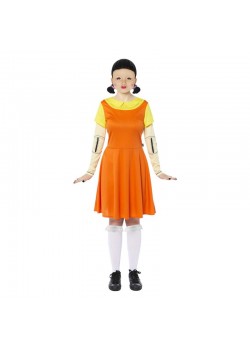 Squid Game Dol Women's Costume Size 10-12