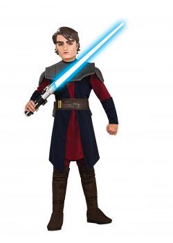 Anakin Skywalker Clone Wars Deluxe Child Star Wars