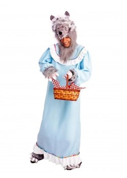 Granny Wolf Deluxe Costume for Adult