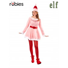 Jovi Adult Costume - Buddy The Elf Movie Christmas