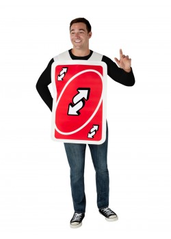 Uno Reverse Card Tabard Adult Costume