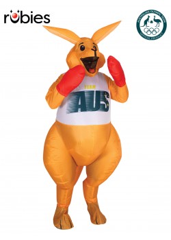 Boxing Kangaroo Inflatable Adult Costume Animals