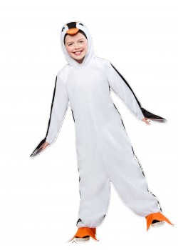 Penguin Plush Child Onesie Animals