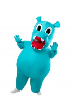 Hungry Hippo Inflatable Adult Costume - One Size