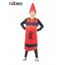 Red Crayon Child Tabard Costume - One Size