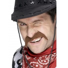 Cowboy Moustache for Adult