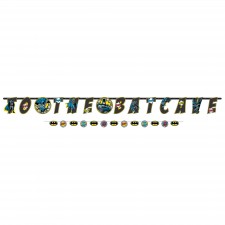 Batman Party Decorations - Banners Heroes Unite Jumbo