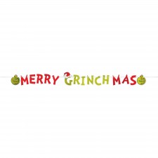 Christmas Merry Grinchmas Dr. Seuss The Grinch Banner