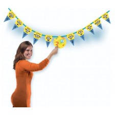 Minions Party Decorations - Banner Despicable Me Jumbo Add An Age