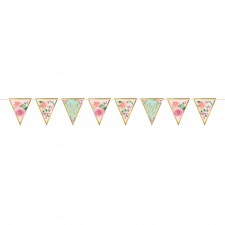 Bridal Shower Mint To Be Pennant Banner 4.5m