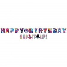 Happy Birthday Trolls World Tour Add An Age Letter Banners 2 pk