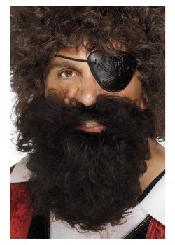 Brown Pirate Beard for Adult