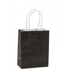 Black Kraft paper Favour Bag 12cm x 10cm