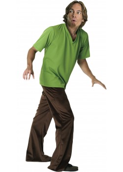 Shaggy Deluxe Adult Costume Scooby Doo