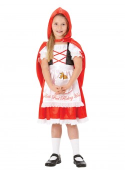 Little Red Riding Hood Fairytale Girl Child Costume Little Red Riding Hood Fairytale Girl Child Costume