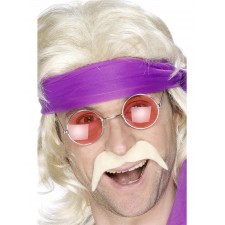 70's Blonde Adult Moustache