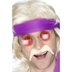 70's Blonde Adult Moustache 70's Blonde Adult Moustache