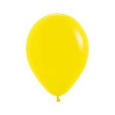 Fashion Yellow Teardrop Latex Balloons 45cm 6 pk