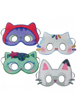 Gabby's Dollhouse Felt Masks