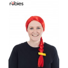 Country Girl Red Wig for Adult