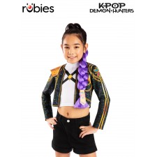 K-Pop Demon Hunters Rumi Clip On Hair Braid (40Cm) for Child
