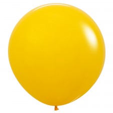 Fashion Honey Yellow Latex Balloons 60cm 10 pk