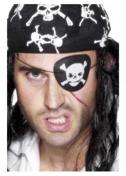 Pirate Eyepatch Deluxe for Adult
