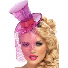 Fever Mini Top Hat On Headband for Adult
