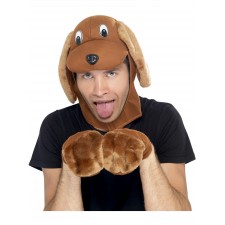Dog Hood & Gloves Kit for Adult