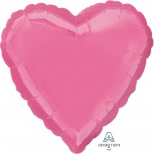 Rose Heart Shaped Balloon 45cm
