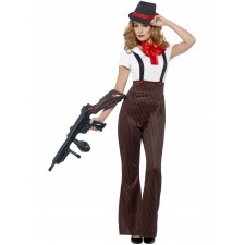 Gangster Glam Costume , Adult