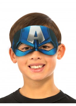 Captain America Plush Eyemask for Child - Accessory
