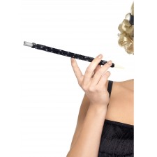 Black Sequinned Cigarette Holder 1920s