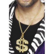 Dollar Sign Medallion 1980s