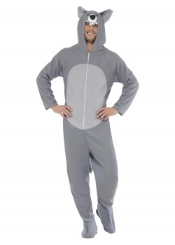 Wolf Onesie Adult Costume