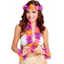 Hawaiian Lady Accessory Set for Adult