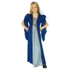 Juliet Medieval & Knights Classic Blue Child Costume