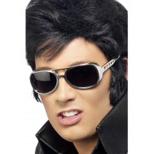 Elvis Silver Shades for Adult
