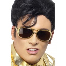 Elvis Gold Shades for Adult