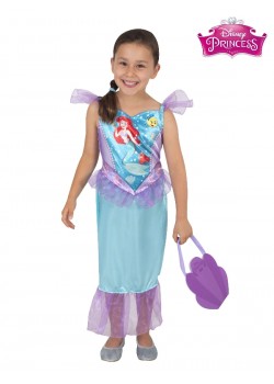 Ariel Costume And Bag Child Set The Little Mermaid