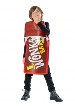 Willy Wonka Chocolate Bar Child Tabard Charlie & The Chocolate Factory