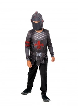 Black Knight Child Costume Medieval & Knights