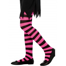 Black & Fuchsia Child Tights