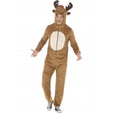 Reindeer Hooded Adult Costume