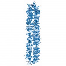 Blue Tinsel Lei 102cm